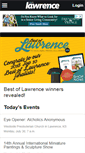 Mobile Screenshot of m.lawrence.com