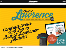 Tablet Screenshot of m.lawrence.com