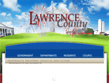 Tablet Screenshot of co.lawrence.pa.us